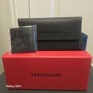 Ferragamo Case, Box & Cleaning Cloth